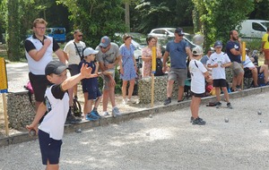 JEUNES PARTICIPANTS EN PLEINE PARTIE