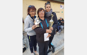 Carine finaliste, Béa, et Bridget lauréate Maître-Joueuse 2026, 13 à 9.