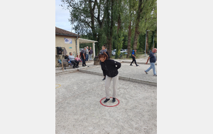 Véro concentrée